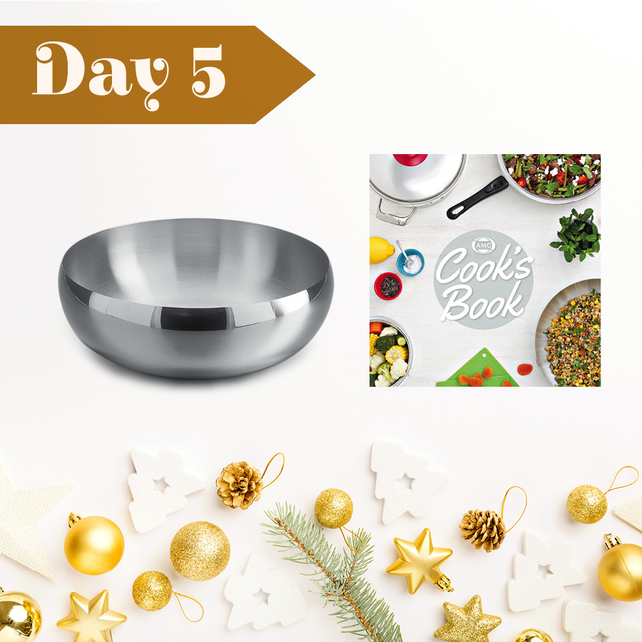Day Five: Win an AMC Cook's Book & 24 cm Salad Bowl